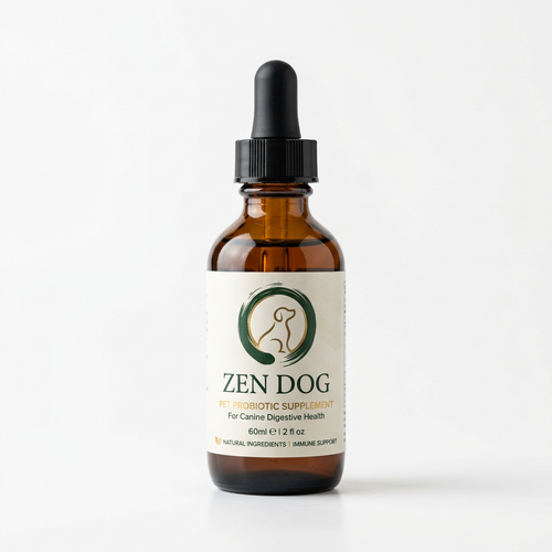 Zen Dog Premium Probiotic Drops — Digestive & Immune Support